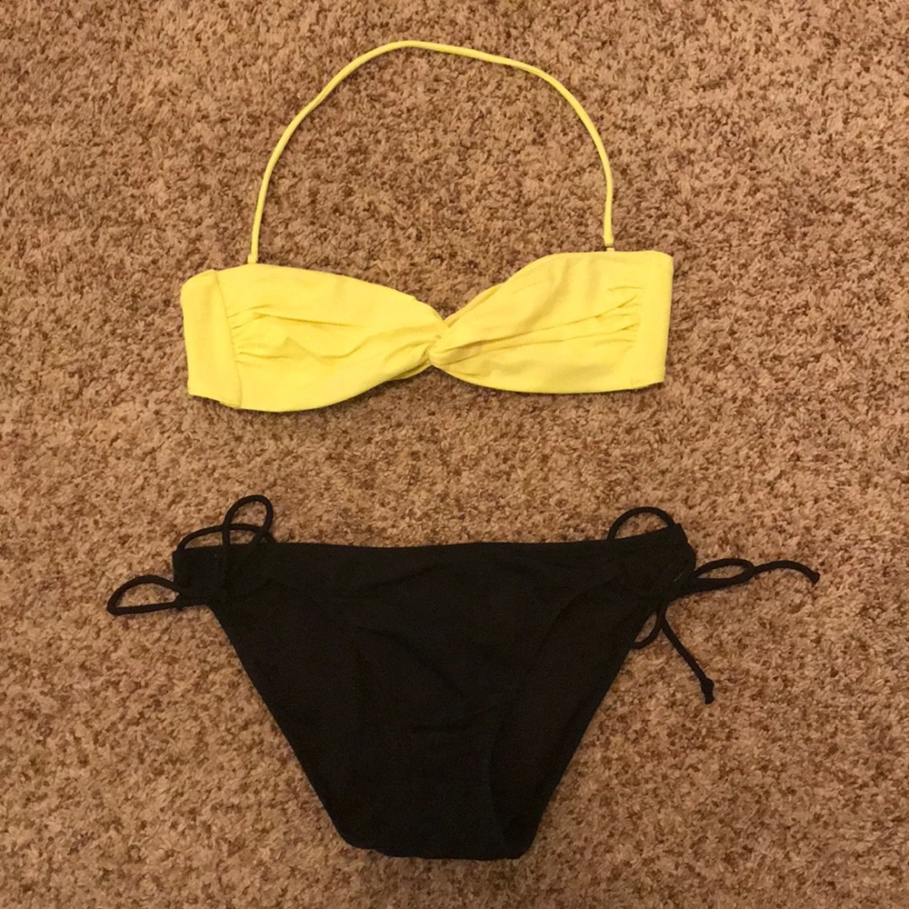 Victoria Secret Neon Bandeau Bikini Top